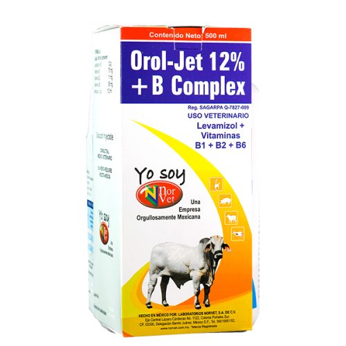 OROL-JET 12% + B COMPLEX. 500 ml.