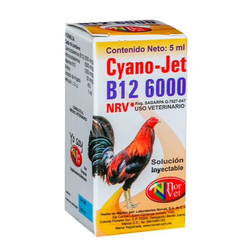 CYANO-JET B12 6000 5 ml.