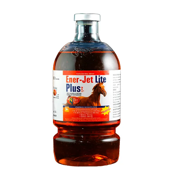 ENER-JET LITE PLUS NRV CABALLOS 500 ML CJA