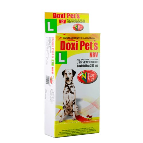 DOXI PETS NRV L 250 mg. 240 tabs