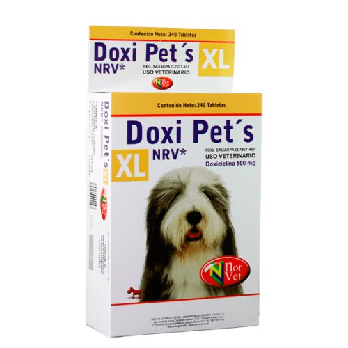 DOXI PETS NRV XL 500 mg. 240 tabs