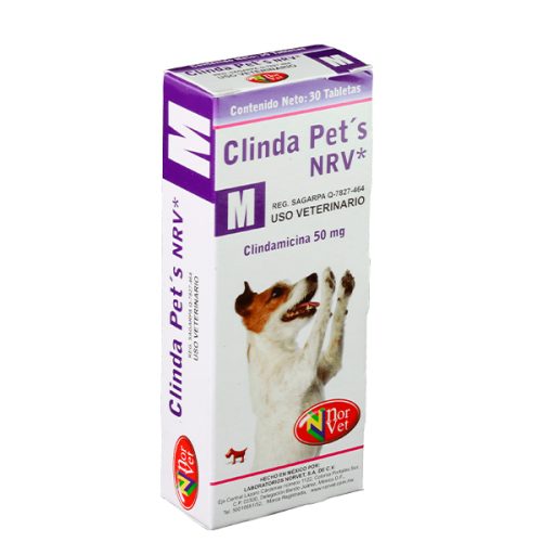 CLINDA - PETS M 50 mg. 30 Tabs.
