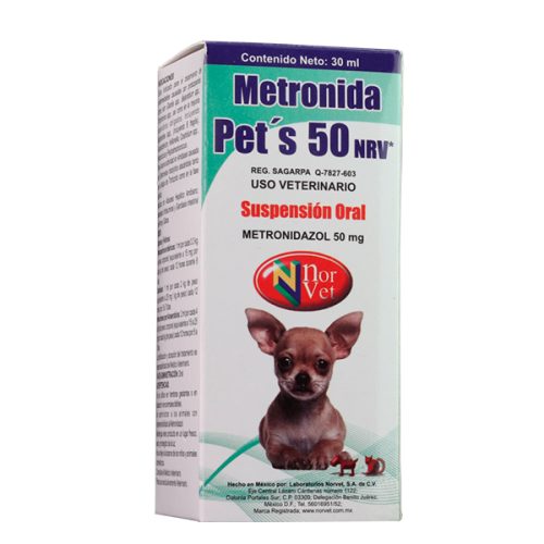 METRONIDA PETS 50 mg/ml 30 ml.