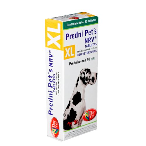 PREDNI - PETS 50 mg. 30 Tabs. XL