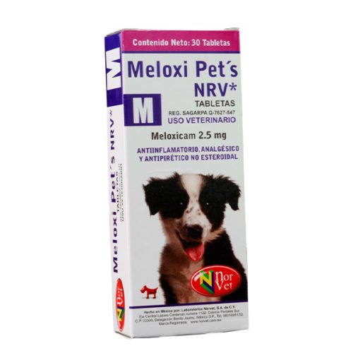 MELOXI - PETS M 2.5 mg. (1 x 25 kg) 30 Tabs.