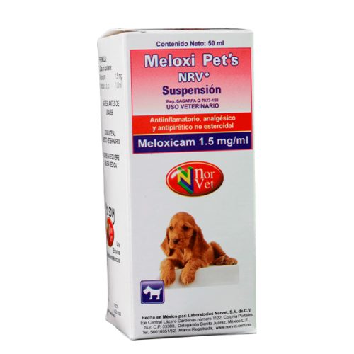 MELOXI - PETS 1.5 mg. Susp. Oral 50 ml.