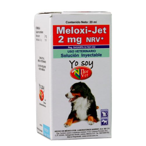 MELOXI - JET 2 mg. inyectable Peq. Esp. 20 ml.