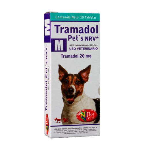 TRAMADOL PETS M 20 mg 10 TABS ( 1 X 5 Kg)