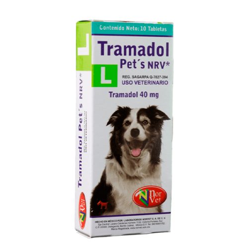 TRAMADOL PETS L 40 mg 10 TABS ( 1 X 10 Kg)