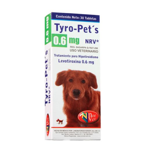 TYRO-PET´S 0.6 MG NRV 30 TABS.