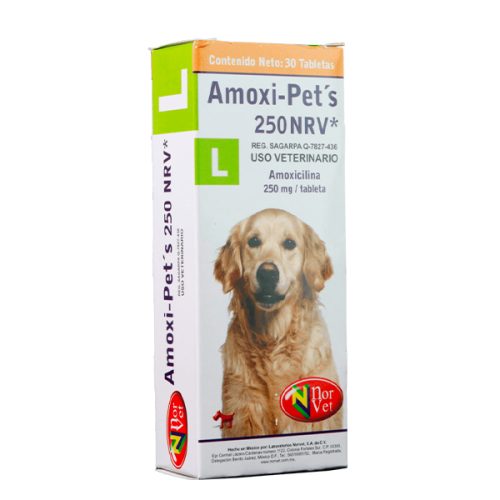 AMOXI PETS 250 NRV L 30 Tabs.