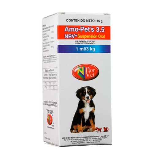 AMO-PETS 3.5 NRV Susp. Oral 15 g