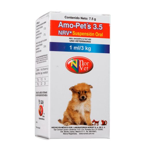 AMO-PETS 3.5 NRV Susp. Oral 7.5 g