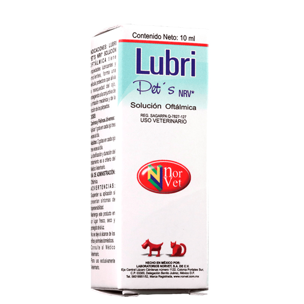 LUBRI - PETS SOLUCIÓN 10 ml.