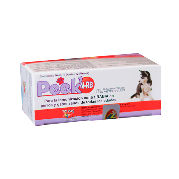 PEEK´ N- RB Rabia 12 unidosis
