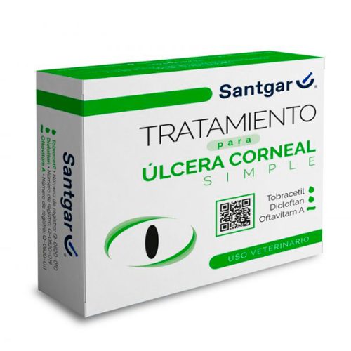 Tratamiento para úlcera corneal simple