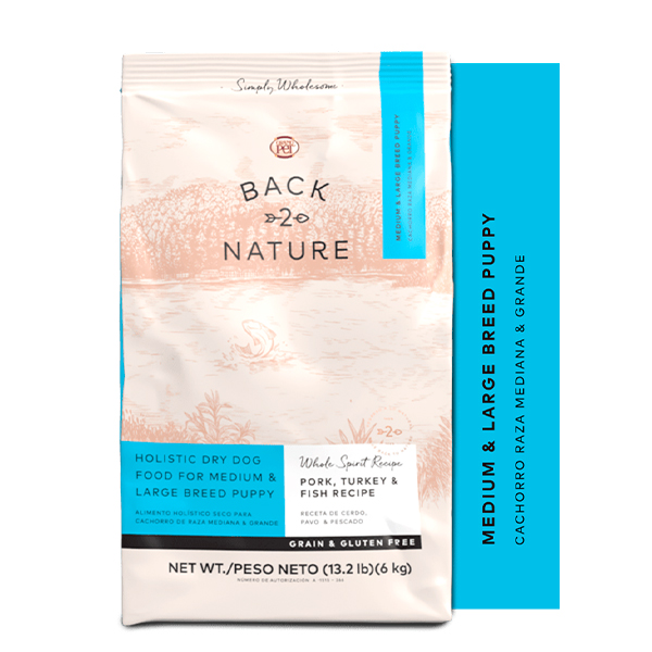 Back to Nature Medium & Large Breed Puppy 15 kg