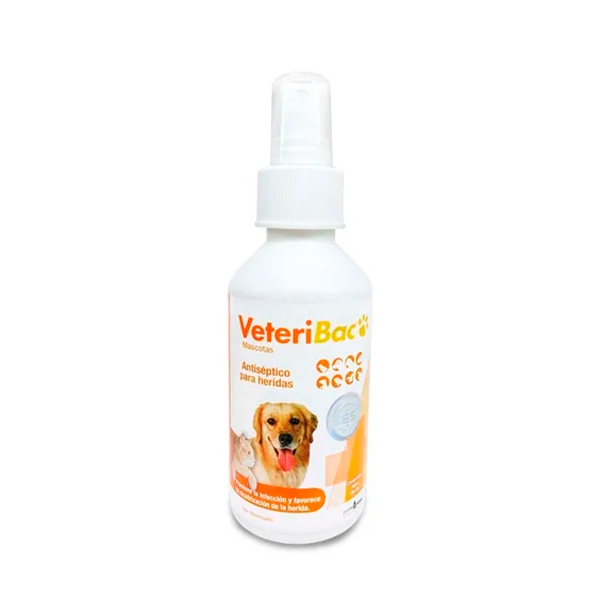 Veteribac Mascotas De 120ml con Atomizador