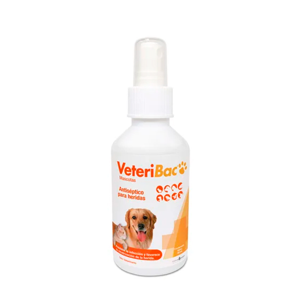 Veteribac Mascotas De 60ml con Atomizador