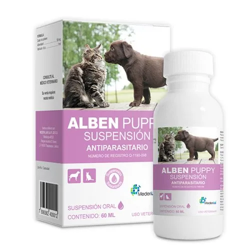 ALBEN PUPPY SUSPENSIÓN ORAL 60 ml