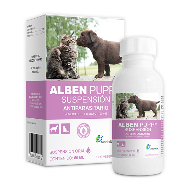 ALBEN PUPPY SUSPENSIÓN ORAL 60 ml