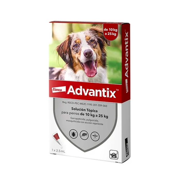 ADVANTIX PERROS 1 X 2.5 ML