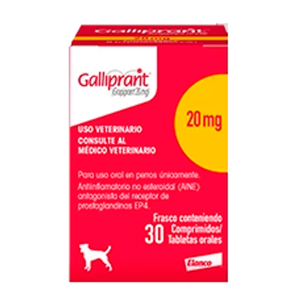 Galliprant 20 mg 30 Comprimidos / Tabletas Orales