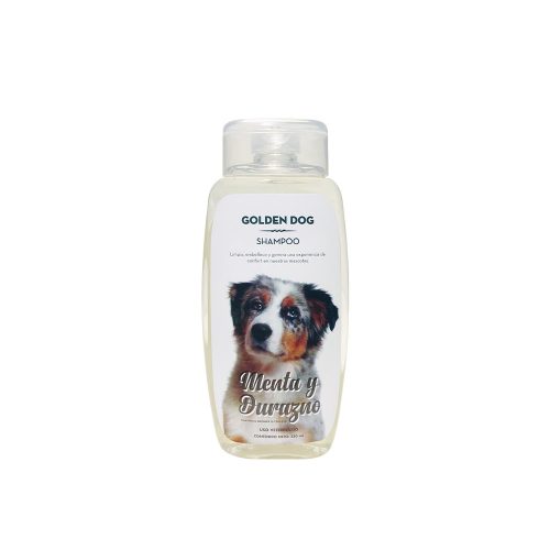 Goldendog shampoo menta y durazno