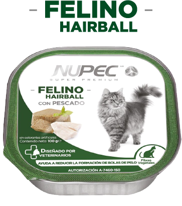 Latas de Alimento Humedo Gato HairBall (De pelaje Largo)